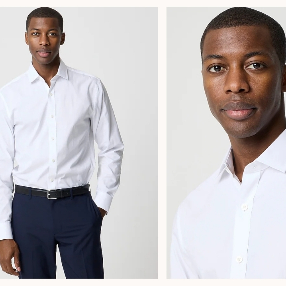 J. Crew Slim Performance Medium M Dress Shirt